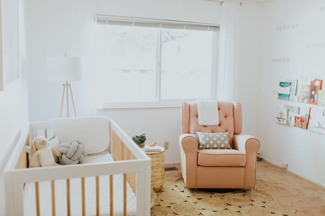 Londyn's Nursery Reveal by popular San Diego mom blogger The Girl in The Yellow Dress