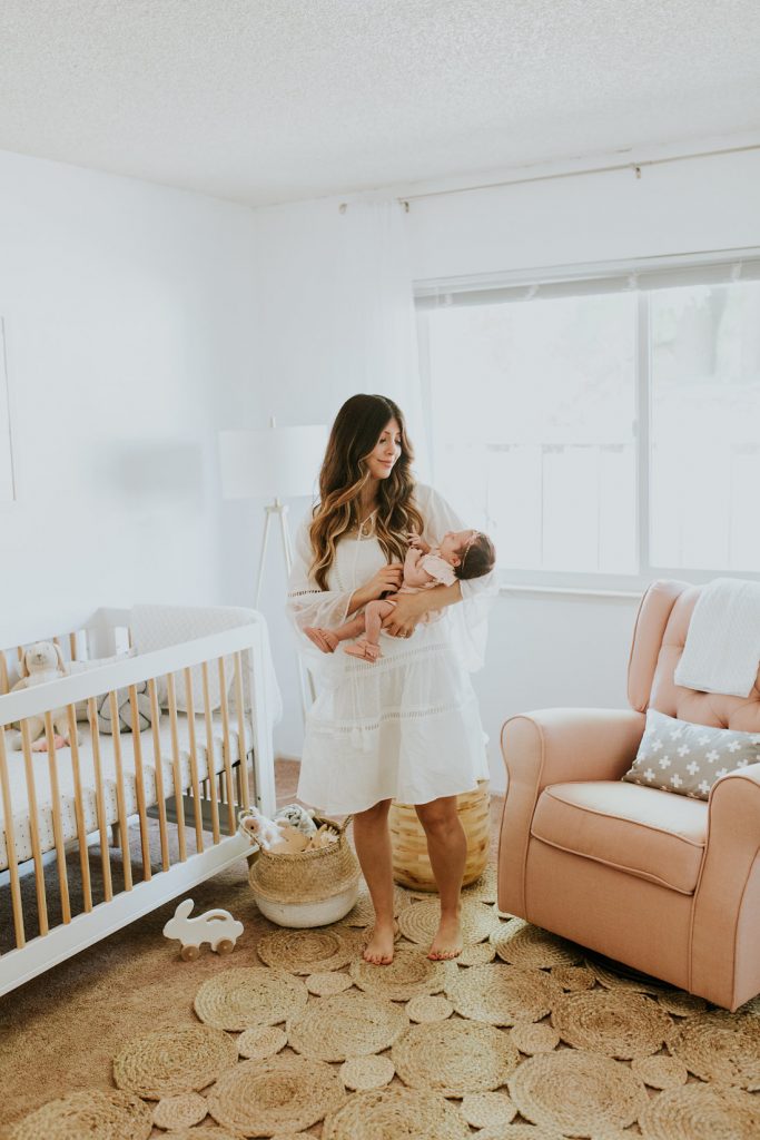 Londyn's Nursery Reveal by popular San Diego mom blogger The Girl in The Yellow Dress