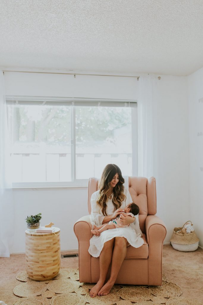 Londyn's Nursery Reveal by popular San Diego mom blogger The Girl in The Yellow Dress