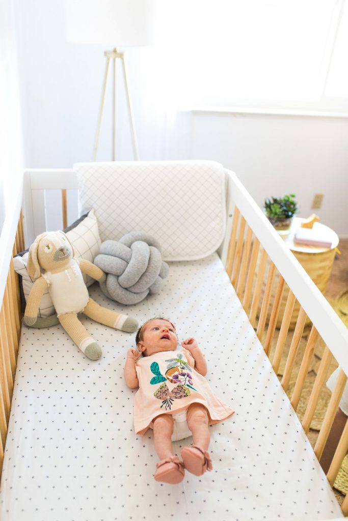 Londyn's Nursery Reveal by popular San Diego mom blogger The Girl in The Yellow Dress