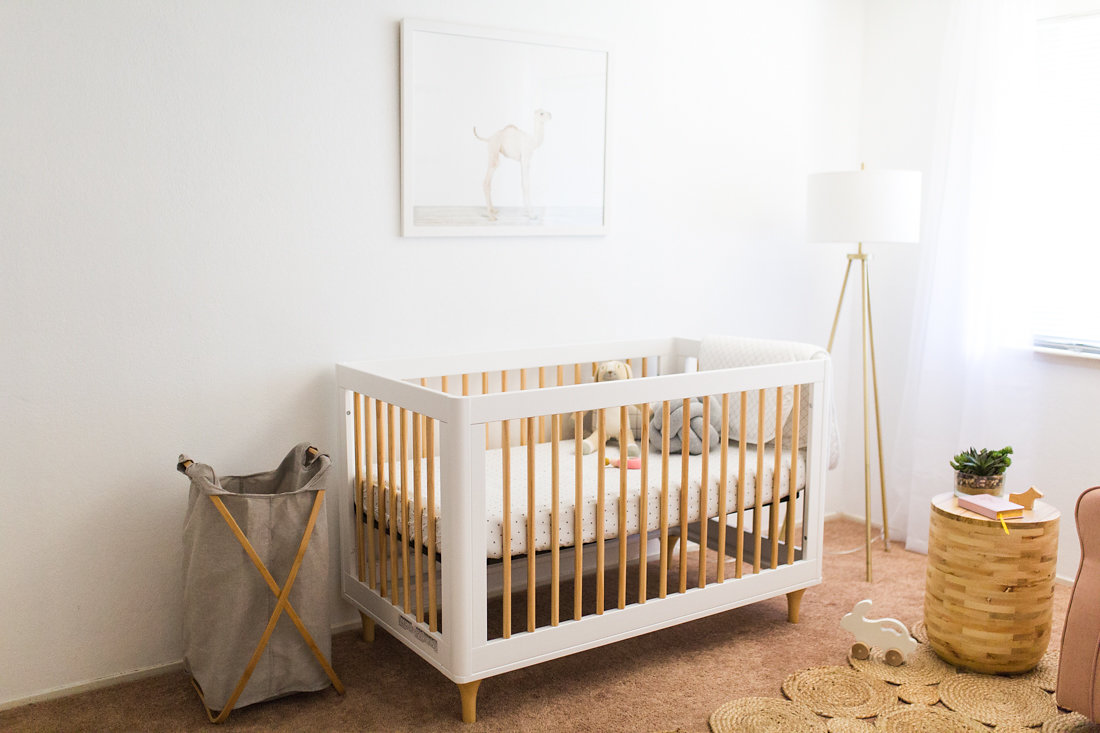 Londyn's Nursery Reveal by popular San Diego mom blogger The Girl in The Yellow Dress