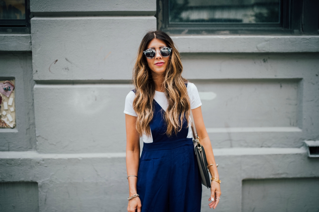 Jumpsuit, NYFW, Street Style, Chloe Handbag