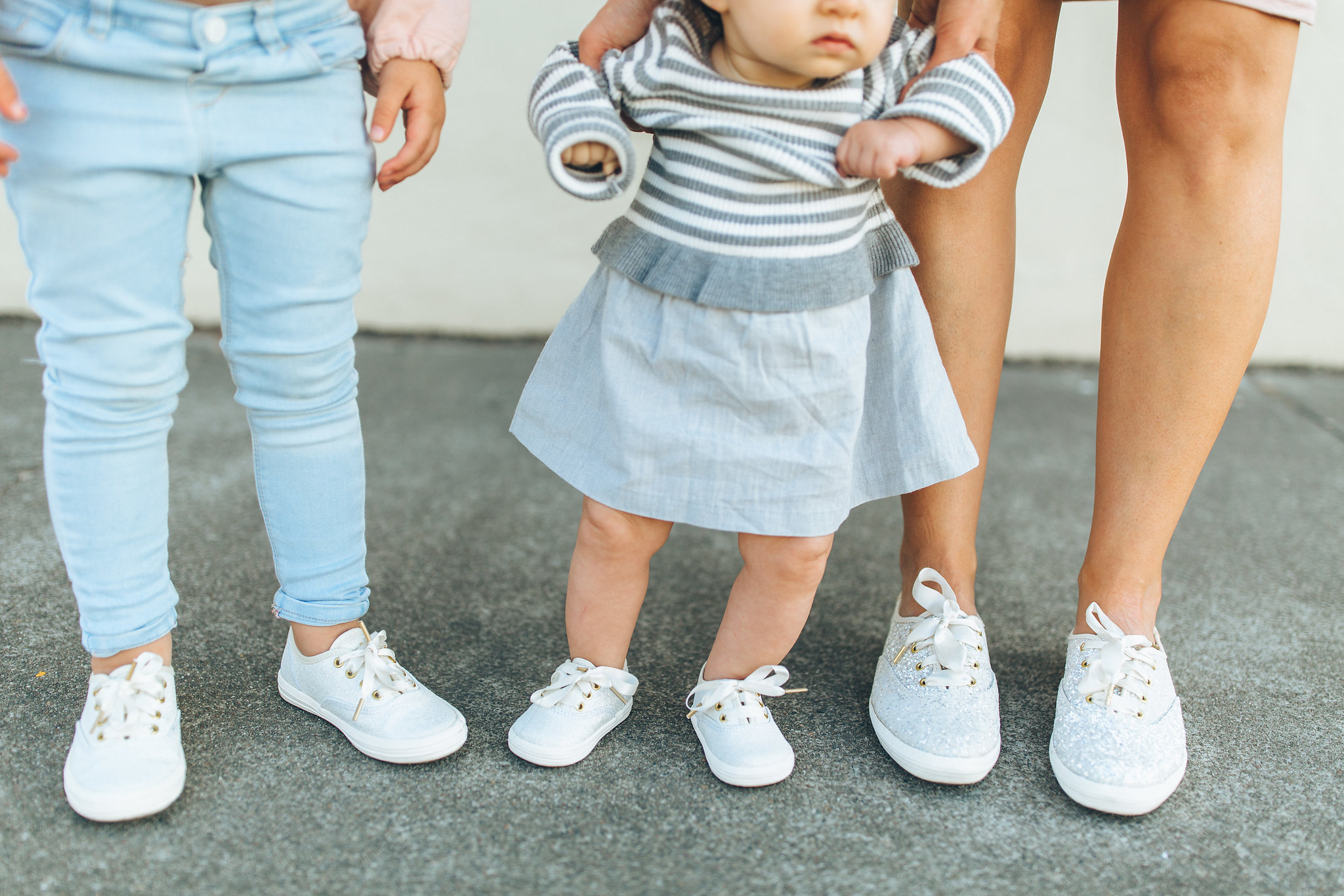 Matching, Keds and Kate Spade Sneakers, Momma and Daughter Matching, Little Girls Gift Guide 