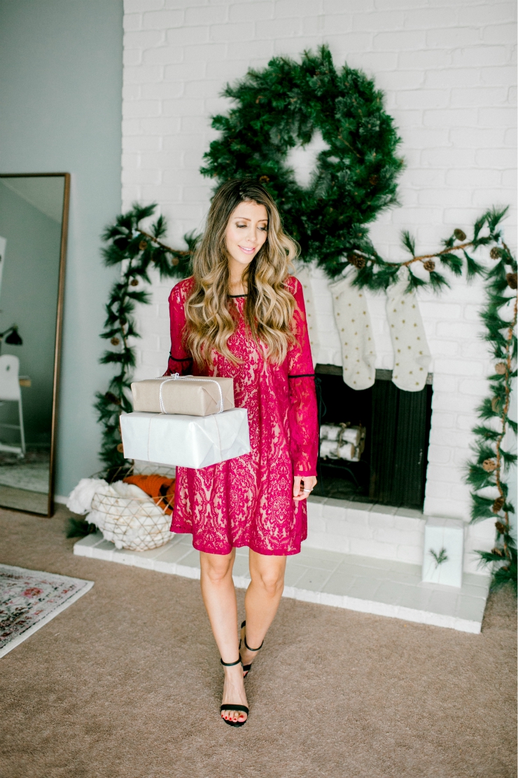 The Perfect Holiday Dresses featured by popular San Francisco fashion blogger, The Girl in The Yellow Dress