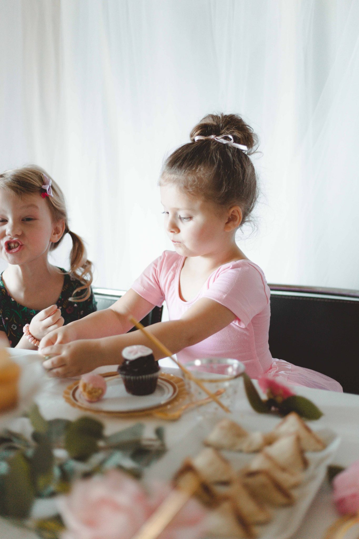 Lettie's Ballerina Birthday Party by popular San Francisco mom blogger The Girl in the Yellow Dress