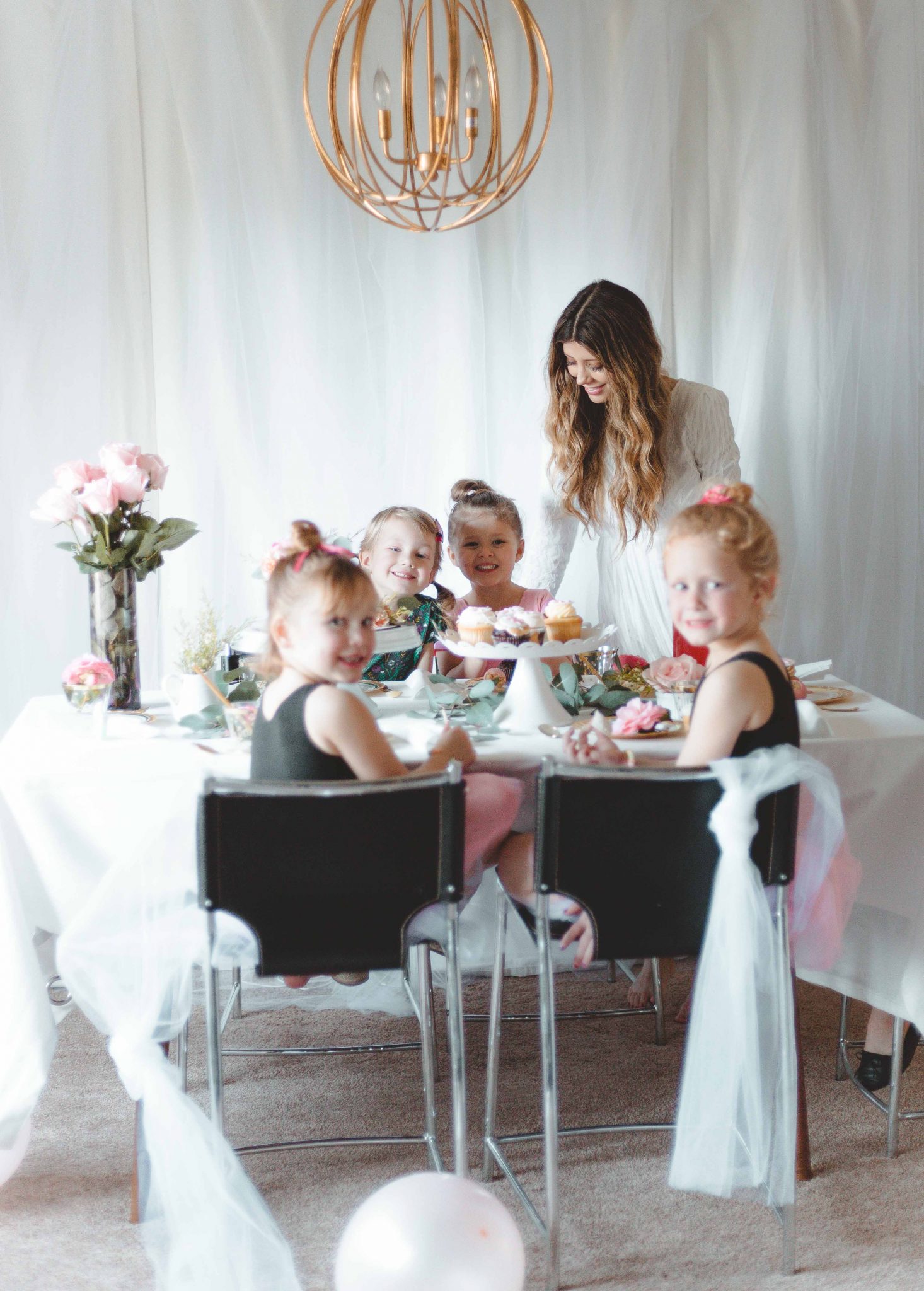 Lettie's Ballerina Birthday Party by popular San Francisco mom blogger The Girl in the Yellow Dress