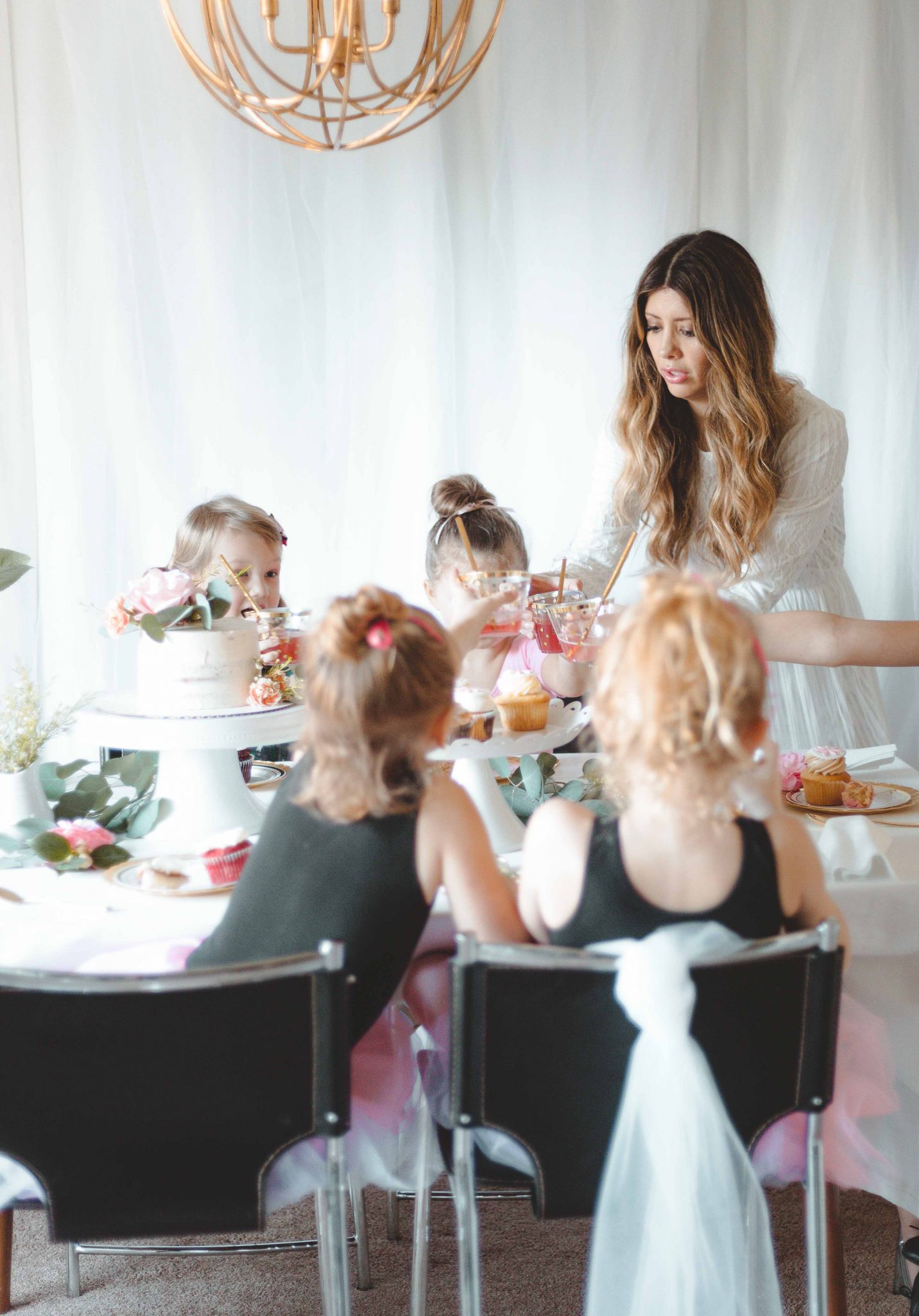 Lettie's Ballerina Birthday Party by popular San Francisco mom blogger The Girl in the Yellow Dress