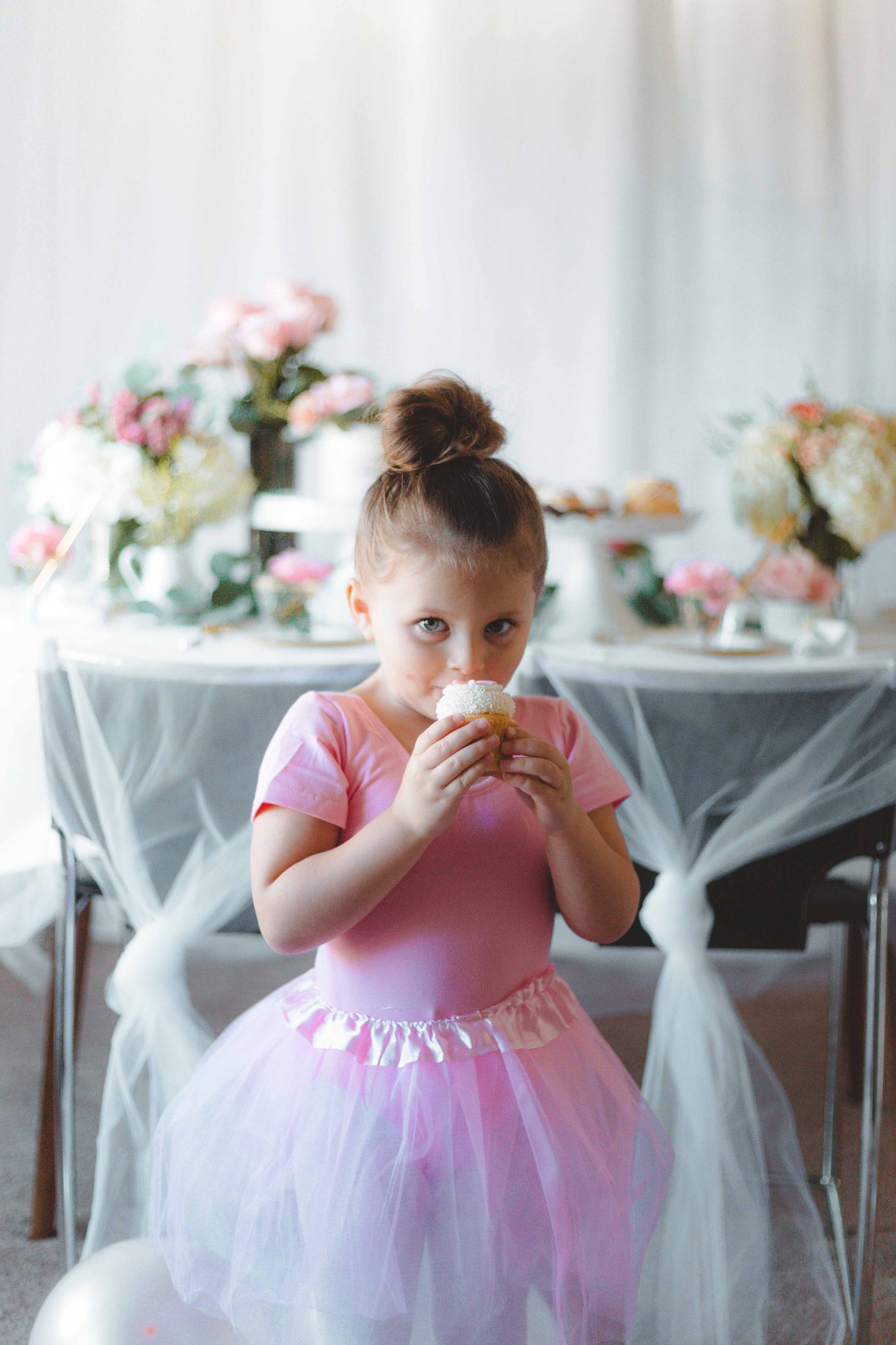 Lettie's Ballerina Birthday Party by popular San Francisco mom blogger The Girl in the Yellow Dress