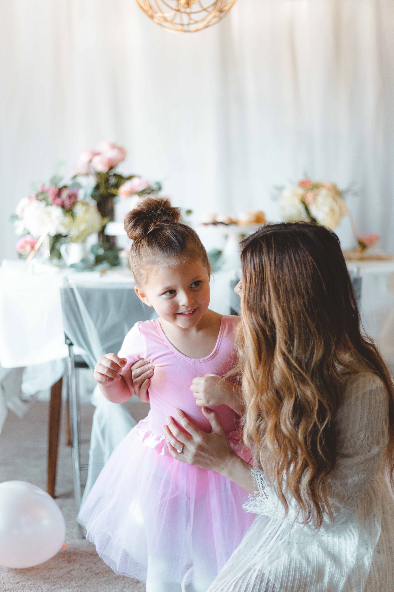 Lettie's Ballerina Birthday Party by popular San Francisco mom blogger The Girl in the Yellow Dress