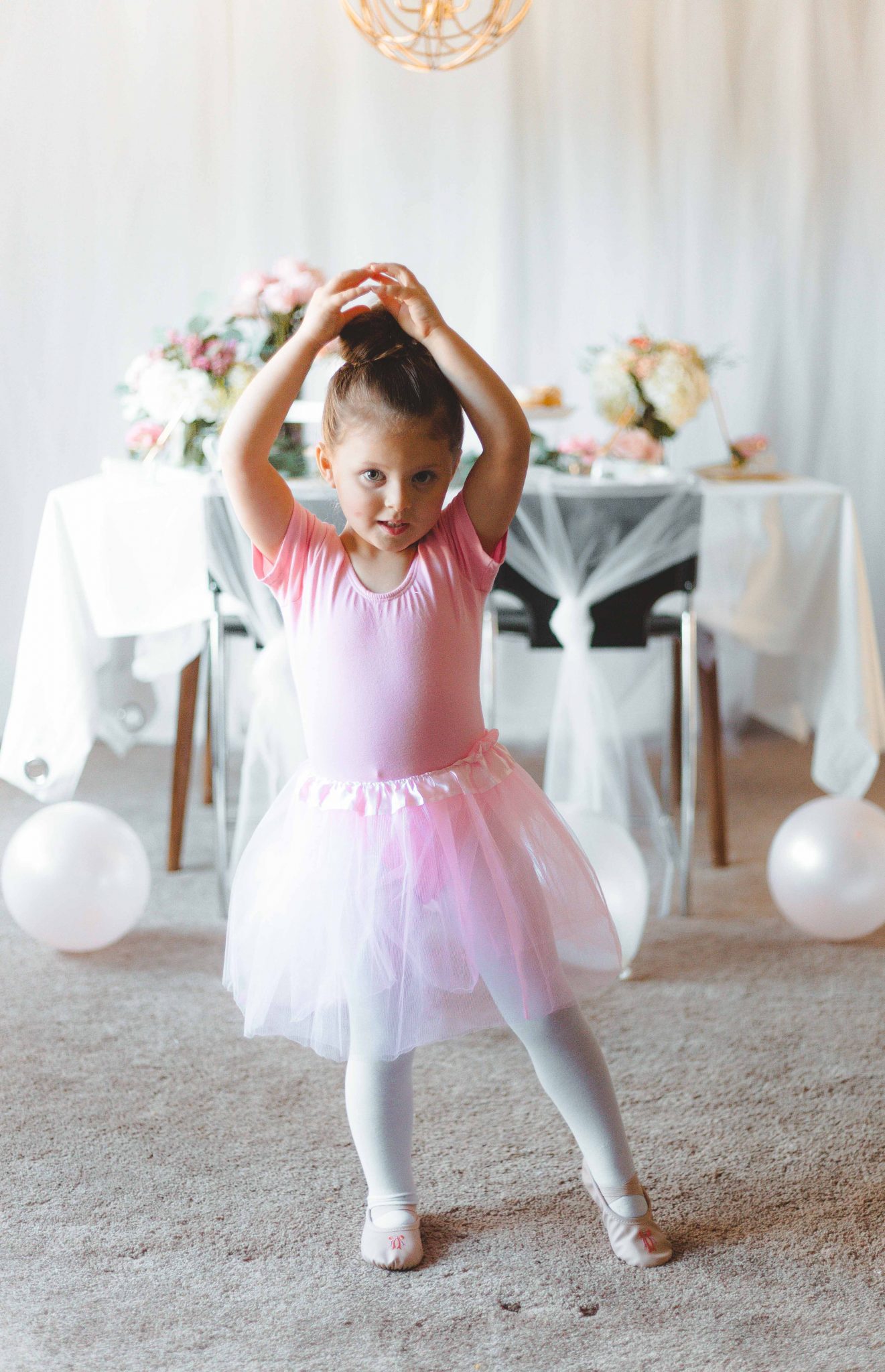 Lettie's Ballerina Birthday Party by popular San Francisco mom blogger The Girl in the Yellow Dress