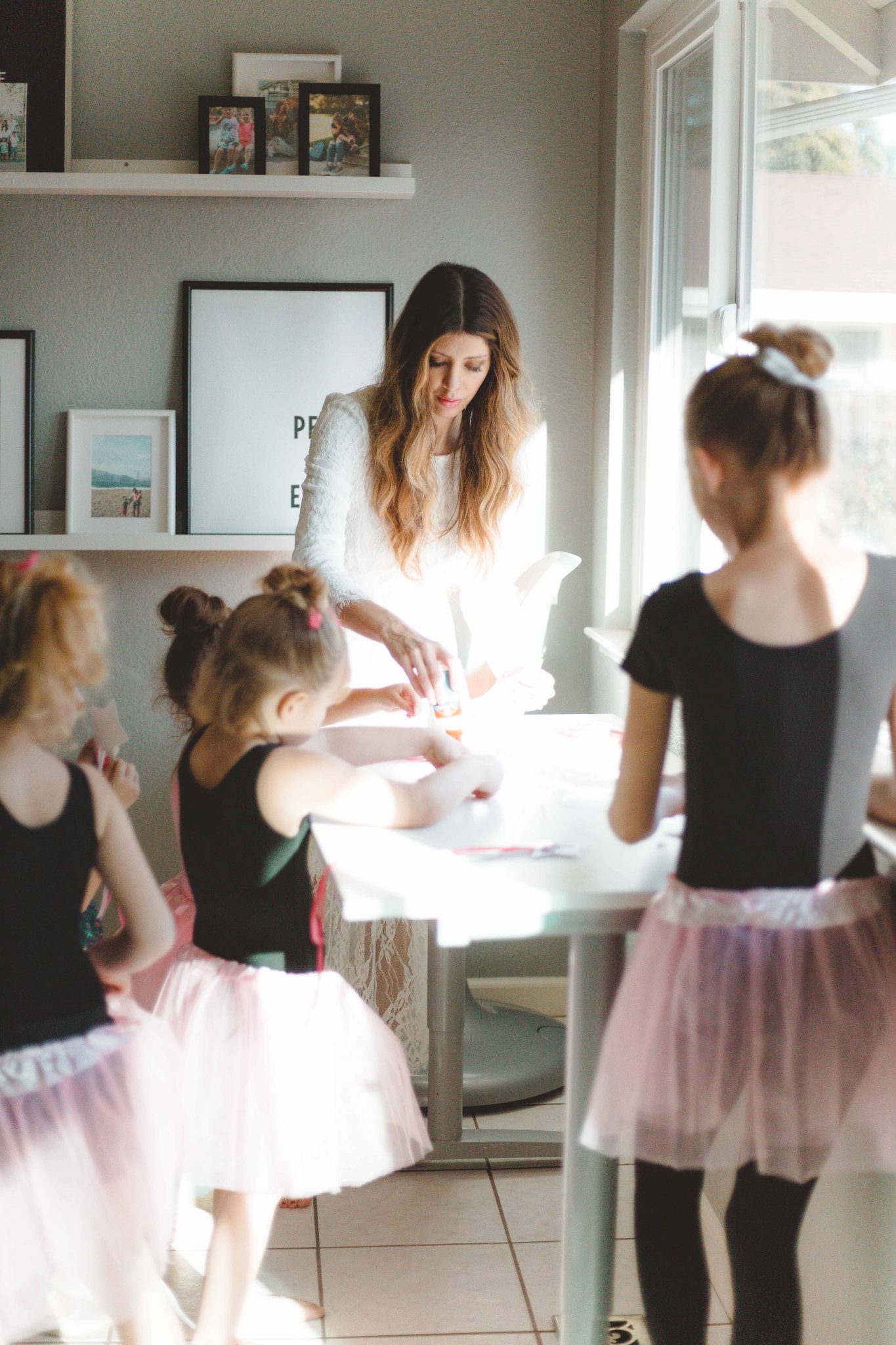 Lettie's Ballerina Birthday Party by popular San Francisco mom blogger The Girl in the Yellow Dress