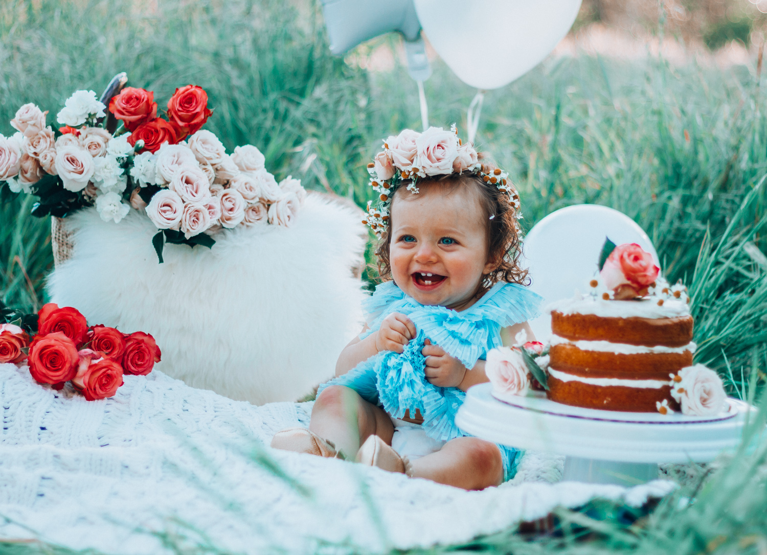 Londyn's First Birthday Pictures by popular San Francisco lifestyle blogger The Girl in The Yellow Dress