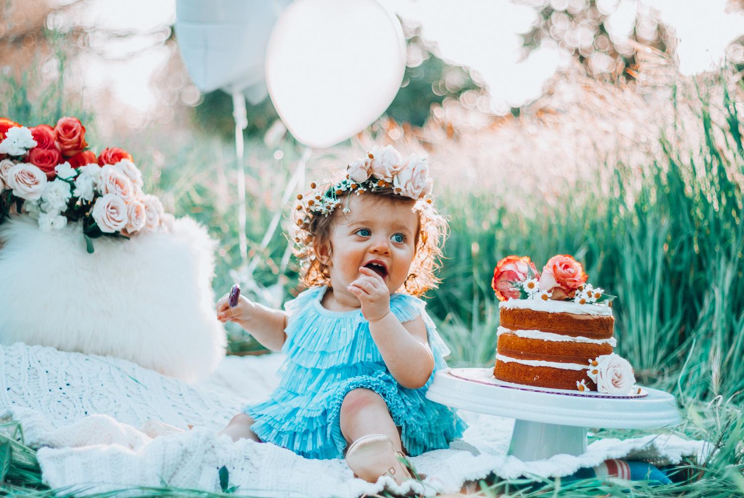 Londyn's First Birthday Pictures by popular San Francisco lifestyle blogger The Girl in The Yellow Dress