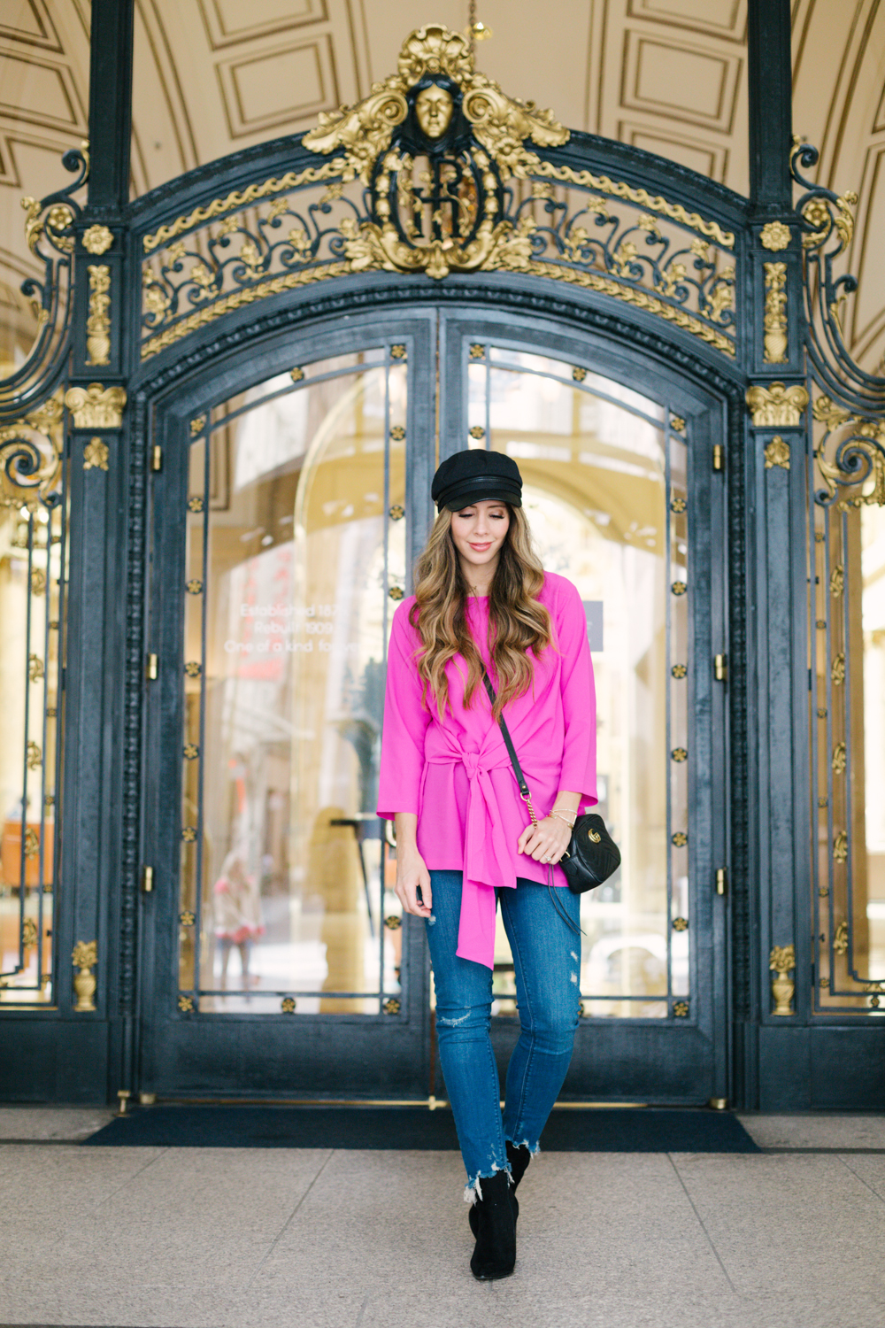 Girls Trip to The Palace by popular San Francisco lifestyle blogger The Girl in The Yellow Dress