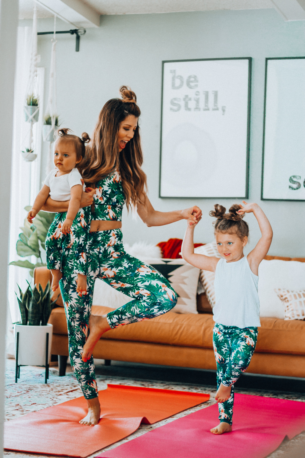 3 Relaxation Tips for Moms + Matching Yoga Outfits by popular San Francisco lifestyle blogger The Girl in The Yellow Dress