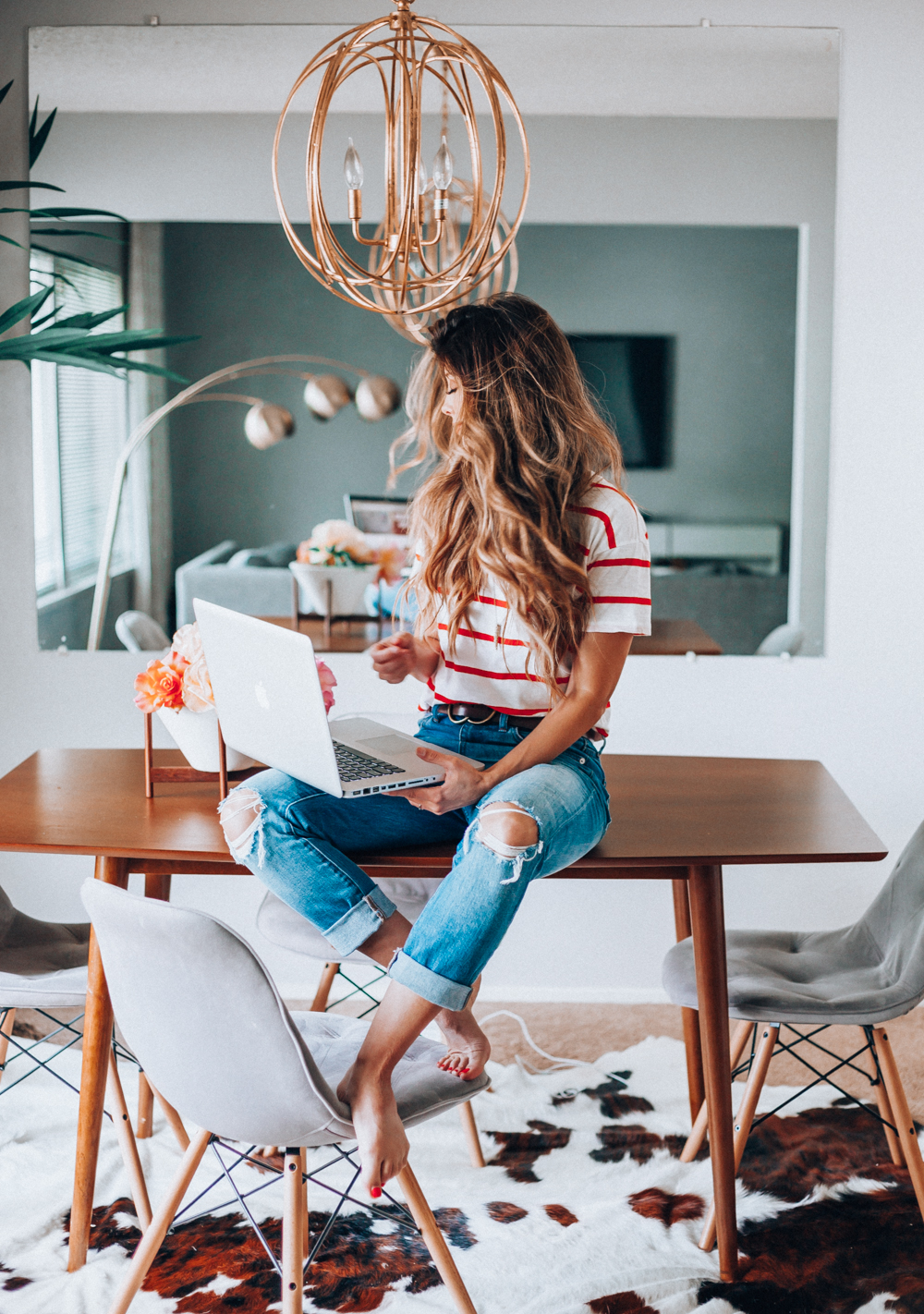 The Perfect Colorful Nursery by popular San Francisco lifestyle blogger The Girl in The Yellow Dress