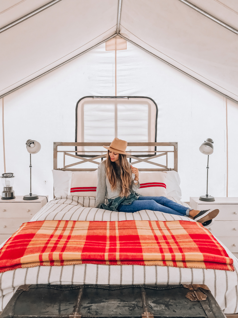 Camping or Glamping by popular San Francisco lifestyle blogger The Girl in The Yellow Dress