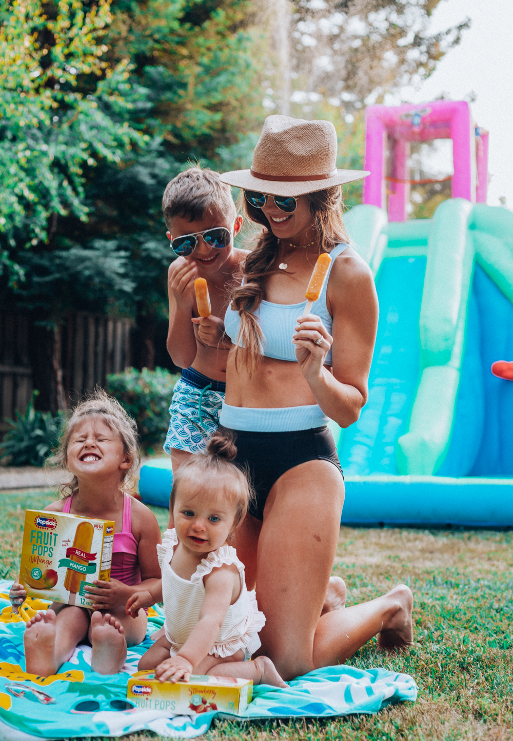 Real Fruit Popsicles + Blow Up Pools by popular San Francisco lifestyle blogger LaTisha Springer