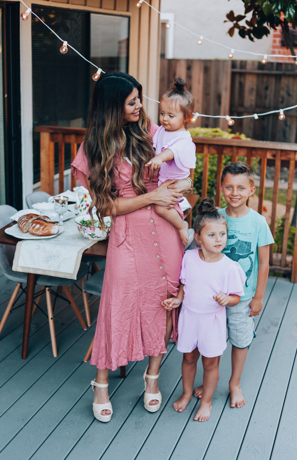 Magical Backyard Dinner Party tips hosted by popular San Francisco life and style blogger, The Girl in The Yellow Dress