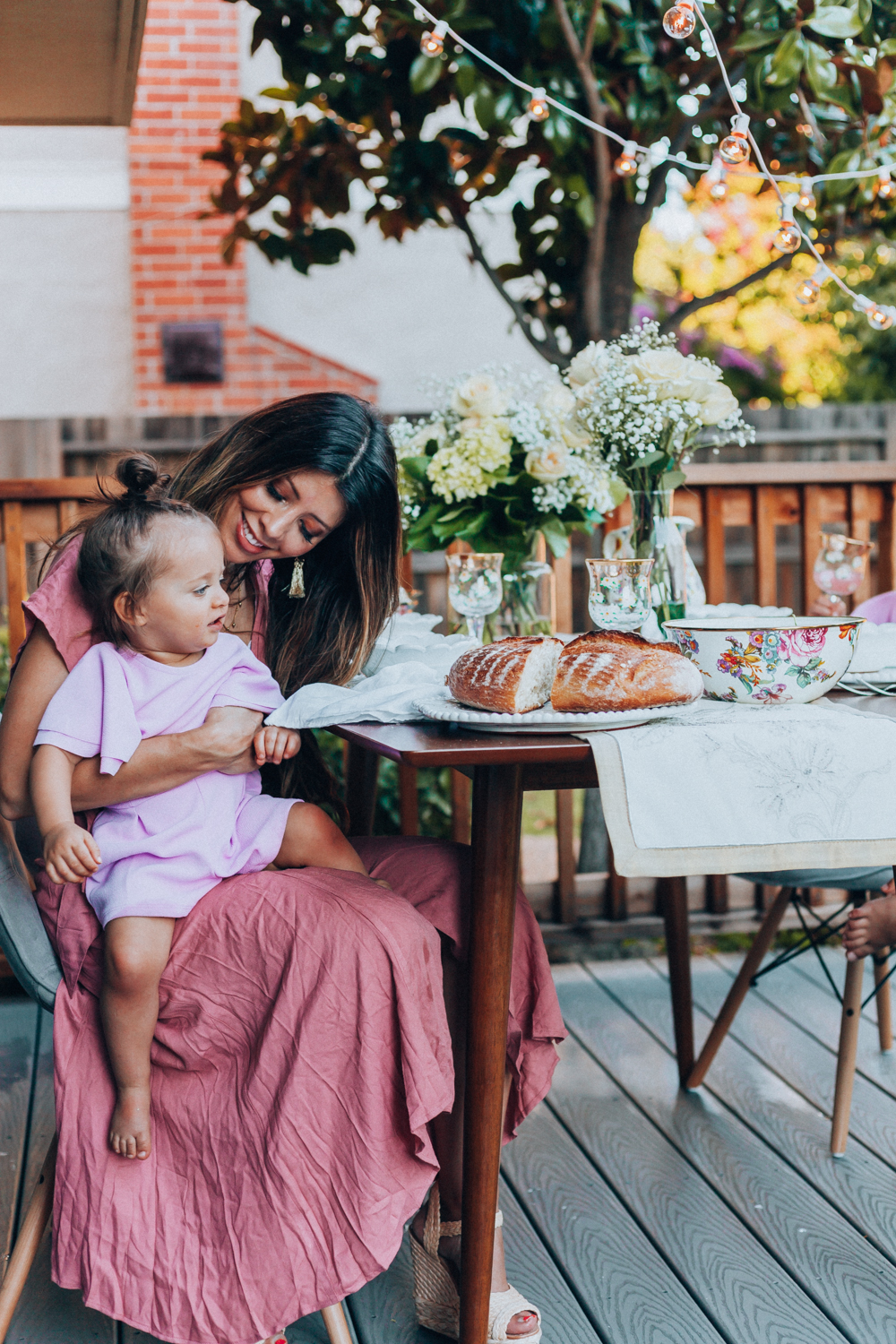 Magical Backyard Dinner Party tips hosted by popular San Francisco life and style blogger, The Girl in The Yellow Dress