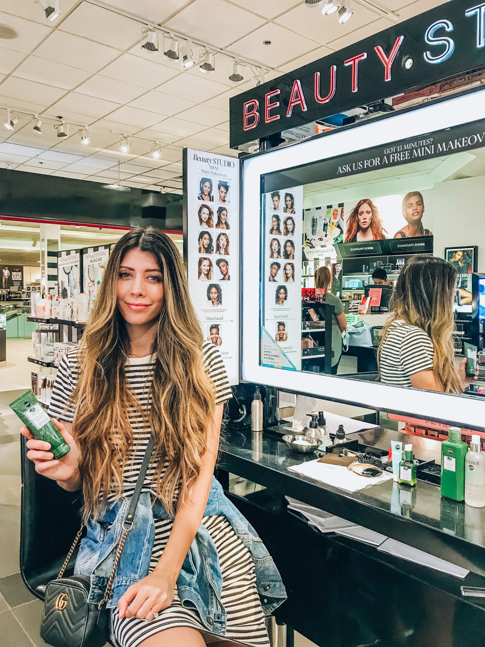 The Best FREE Facial with Sephora Inside JCPenney featured by popular San Francisco beauty blogger The Girl In The Yellow Dress