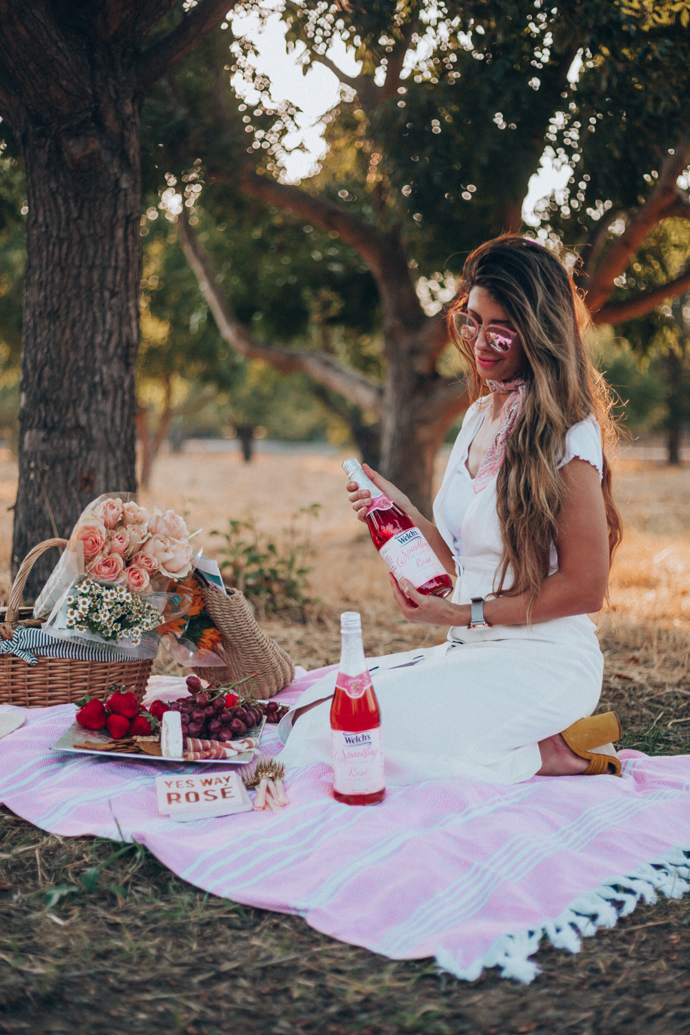 The Perfect Summer Picnic featured by popular San Francisco life and style blogger, The Girl in The Yellow Dress