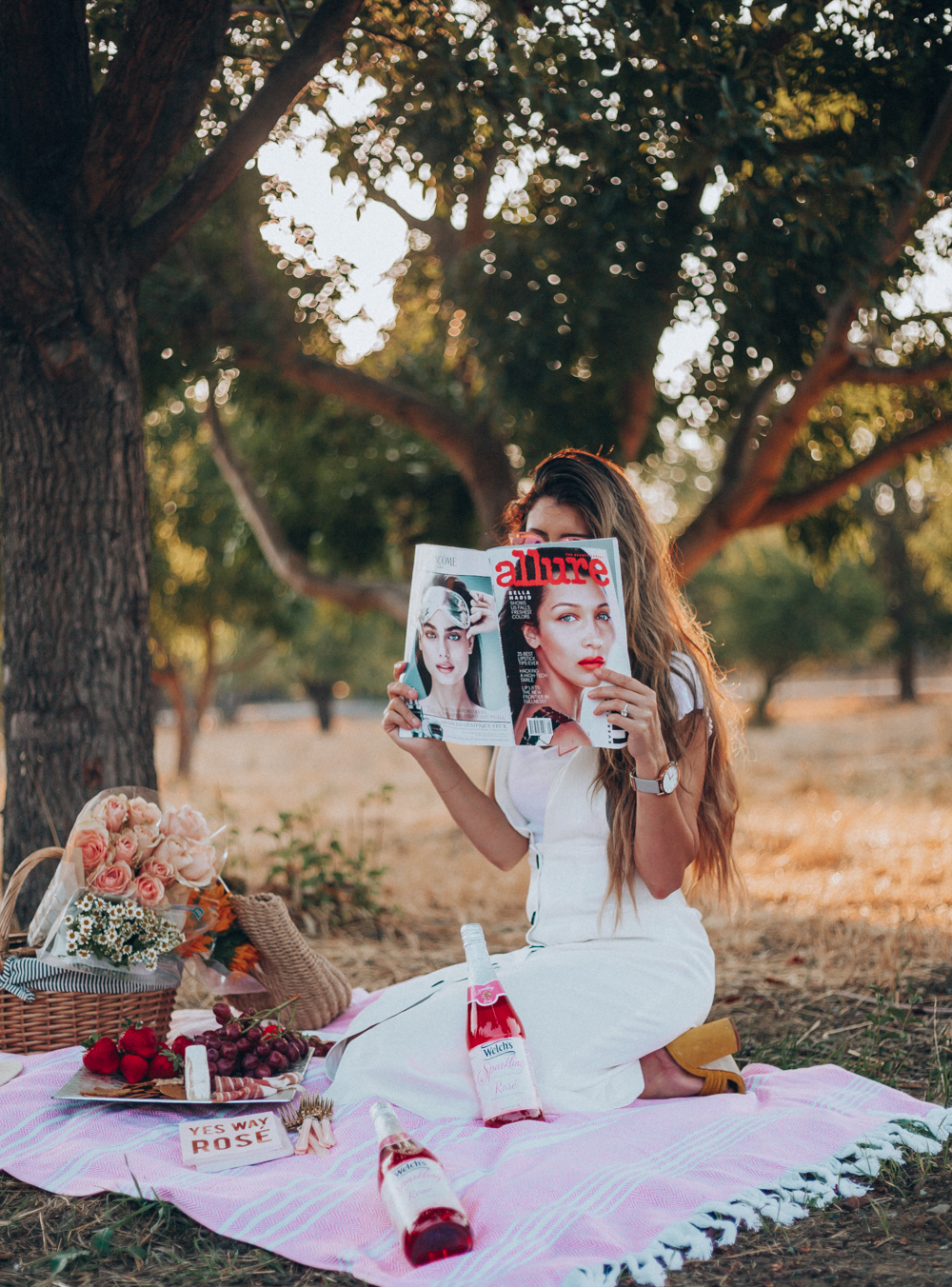 The Perfect Summer Picnic featured by popular San Francisco life and style blogger, The Girl in The Yellow Dress