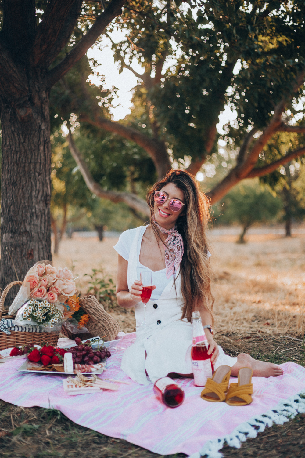 The Perfect Summer Picnic featured by popular San Francisco life and style blogger, The Girl in The Yellow Dress