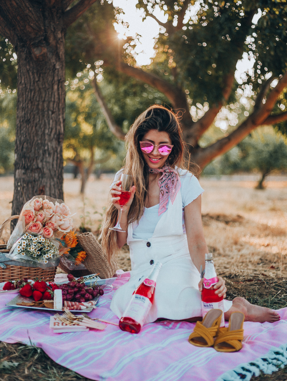 The Perfect Summer Picnic featured by popular San Francisco life and style blogger, The Girl in The Yellow Dress