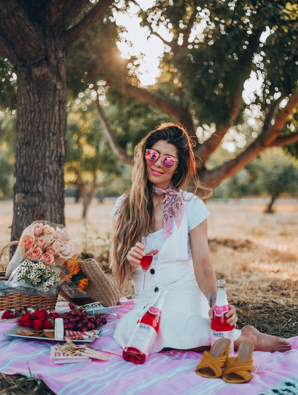 The Perfect Summer Picnic featured by popular San Francisco life and style blogger, The Girl in The Yellow Dress