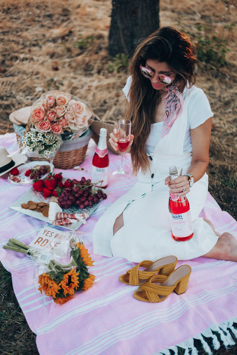 The Perfect Summer Picnic featured by popular San Francisco life and style blogger, The Girl in The Yellow Dress