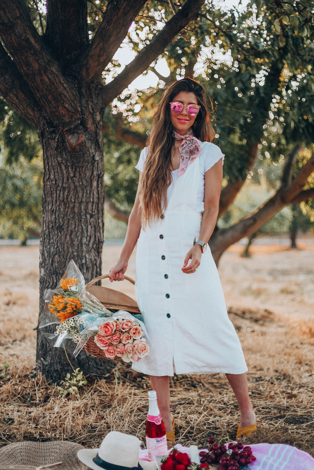 The Perfect Summer Picnic featured by popular San Francisco life and style blogger, The Girl in The Yellow Dress