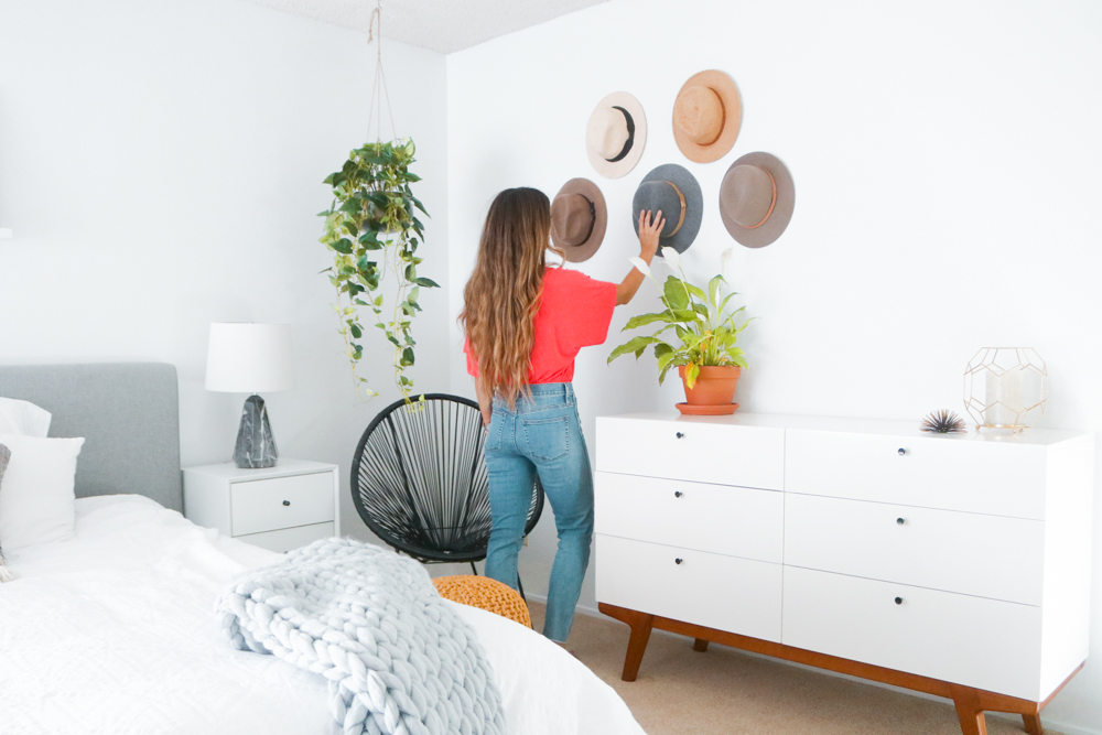 Our New Bedroom Furniture with Feather featured by popular San Francisco life and style blogger, The Girl in The Yellow Dress