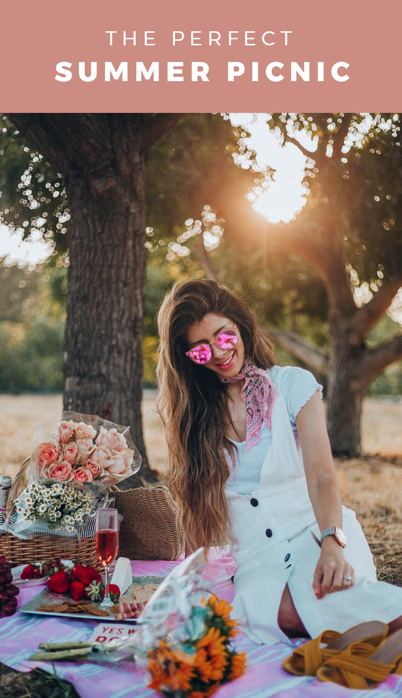 The Perfect Summer Picnic featured by popular San Francisco life and style blogger, The Girl in The Yellow Dress