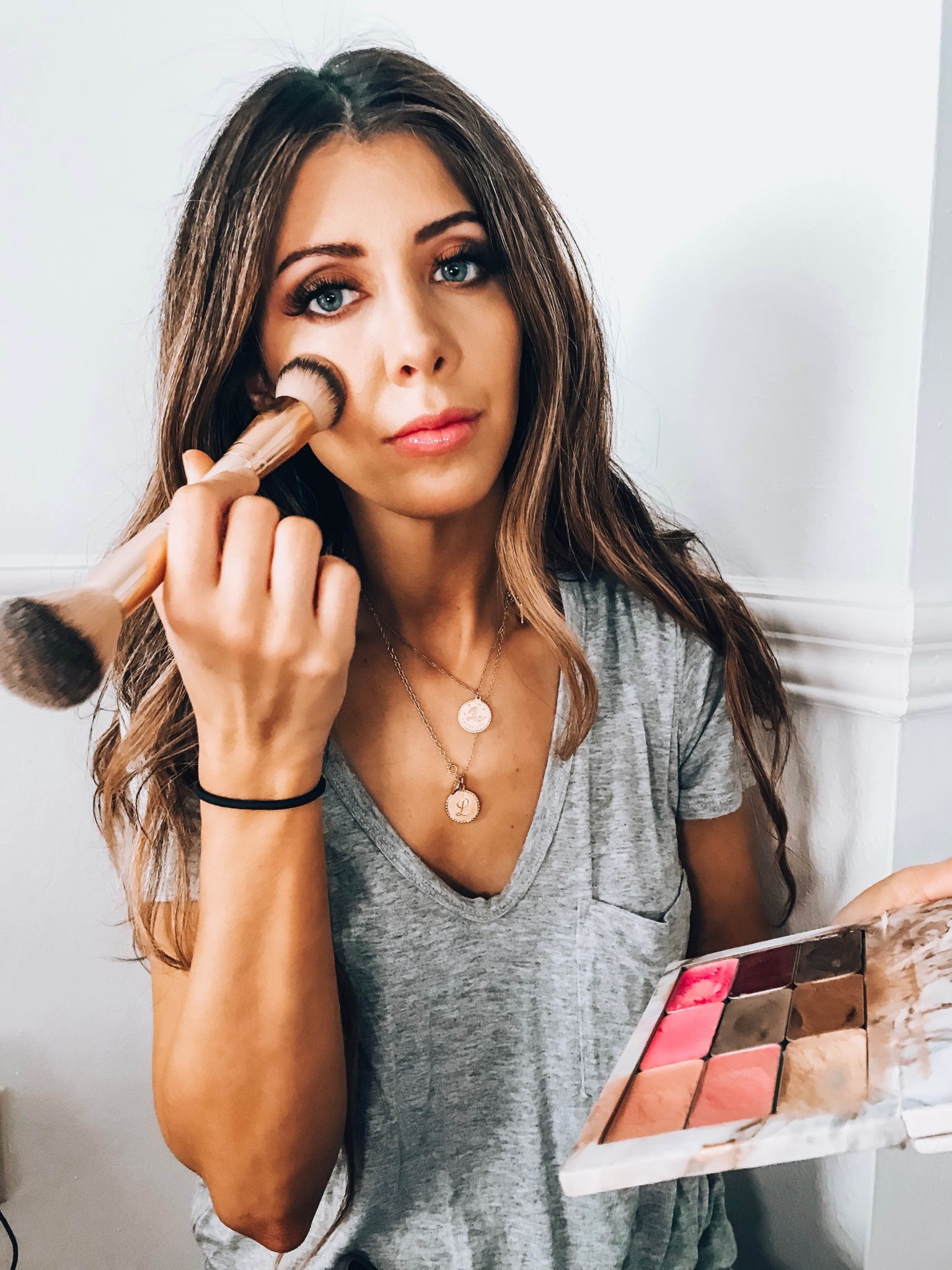 Fall Makeup Tutoria featured by top San Francisco beauty blog, The Girl in the Yellow Dress: Before and After Transformation