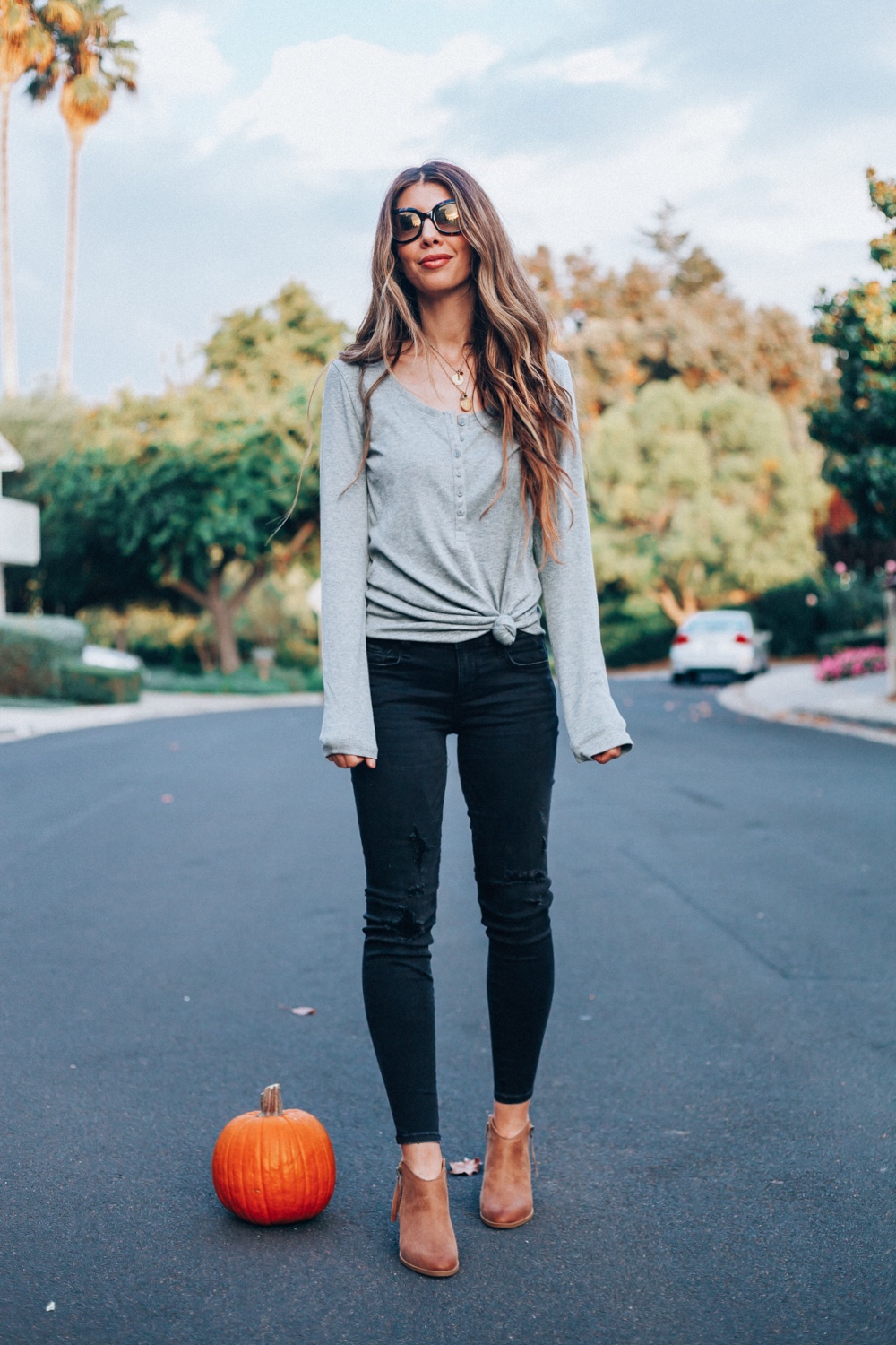 JCPenney | Nike | Fashion | Go-to Comfy & Casual Fall Outfits featured by top San Francisco fashion blog Live Laugh Linda 