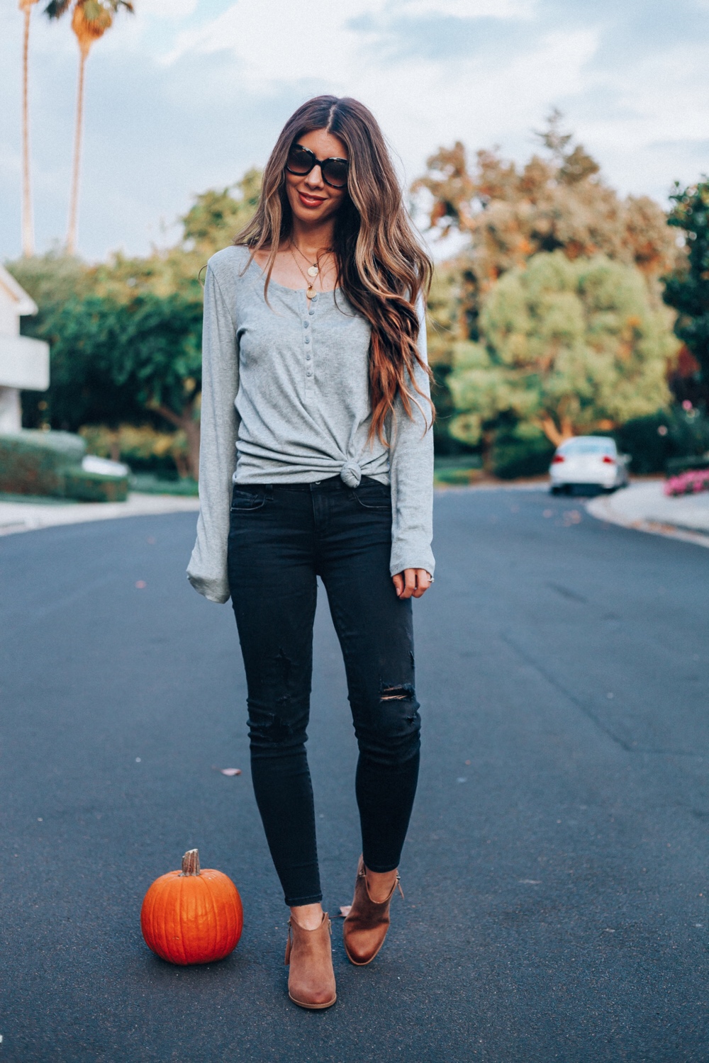 JCPenney | Nike | Fashion | Go-to Comfy & Casual Fall Outfits featured by top San Francisco fashion blog Live Laugh Linda 