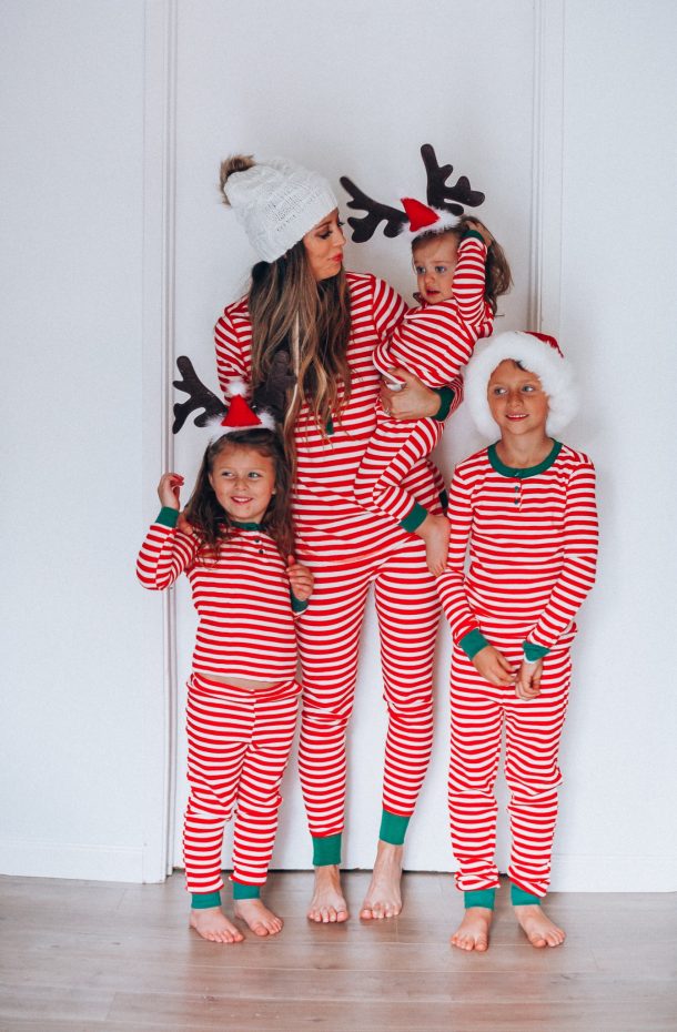Best Christmas Pajamas Family The Girl in the Yellow Dress