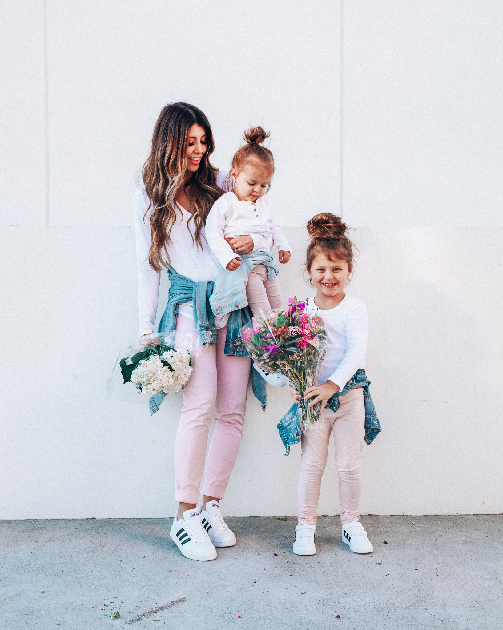 Matching adidas shoes on sale for mom and daughter