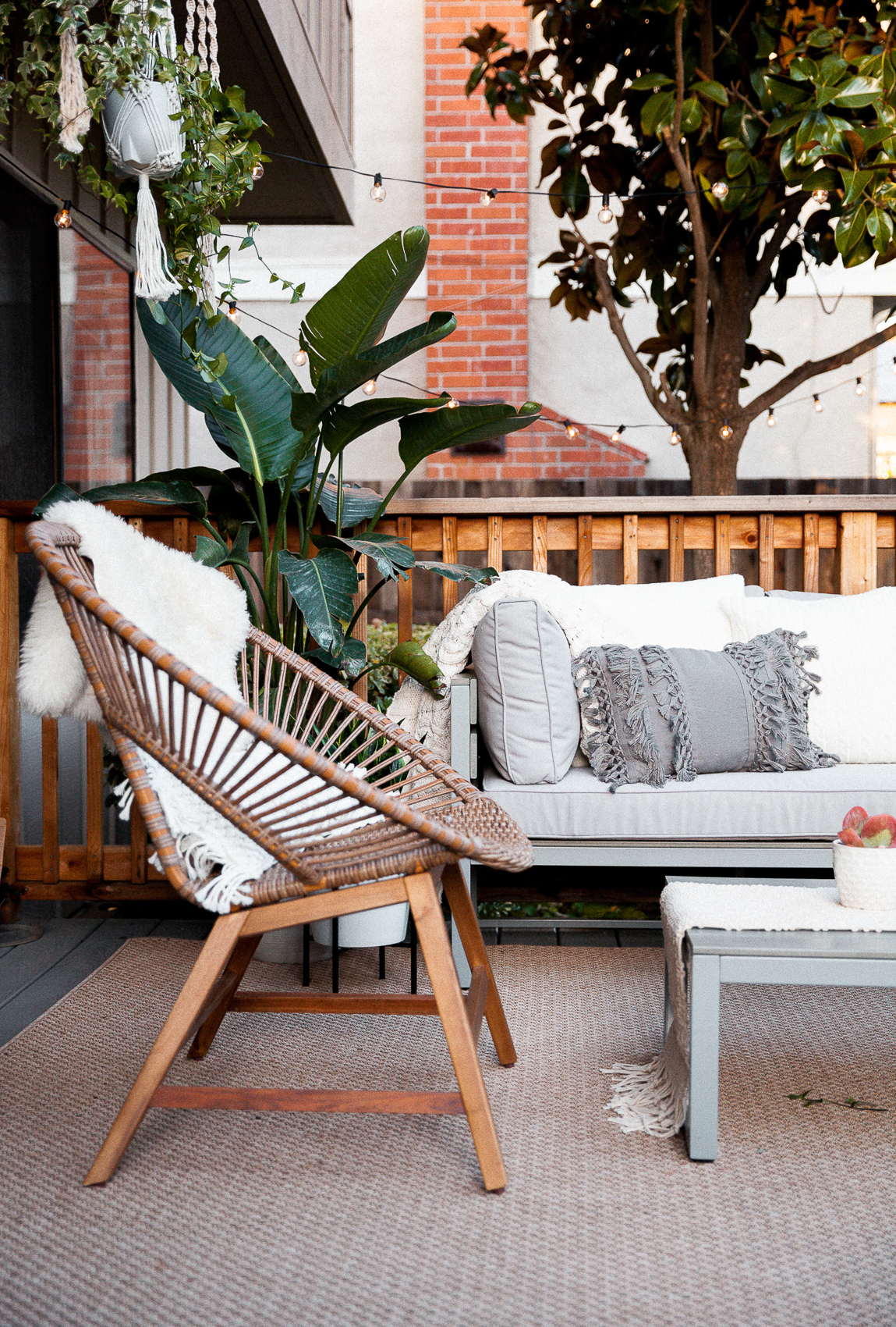 Outdoor Patio Ideas featured by top US fashion blog The Girl in the Yellow Dress