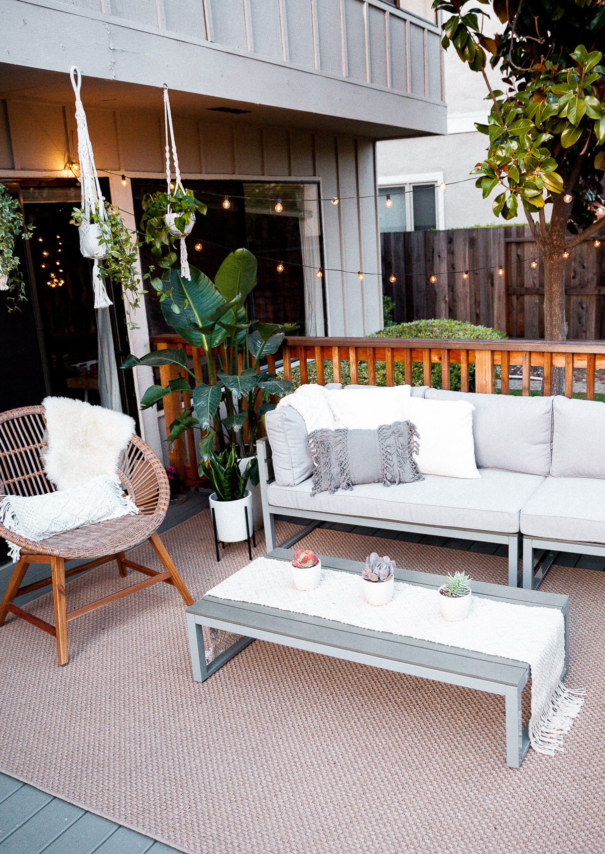 Outdoor Patio Ideas featured by top US fashion blog The Girl in the Yellow Dress