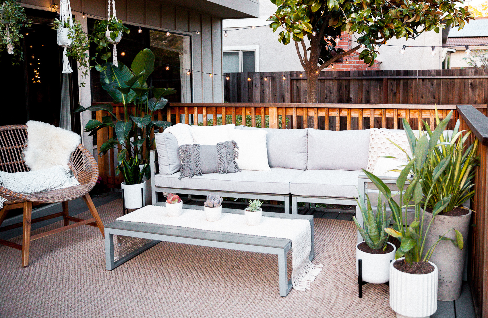 Outdoor Patio Ideas featured by top US fashion blog The Girl in the Yellow Dress