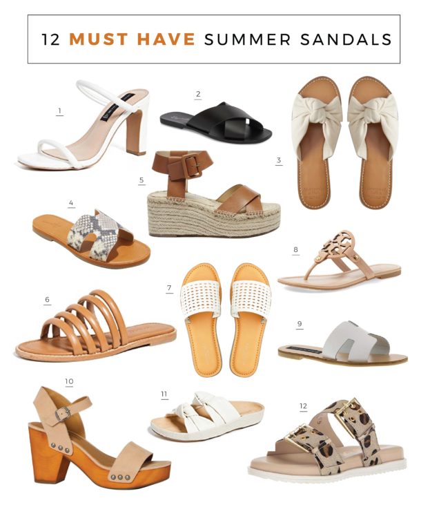 Cute Summer Sandals | My Looks | The Girl in the Yellow Dress