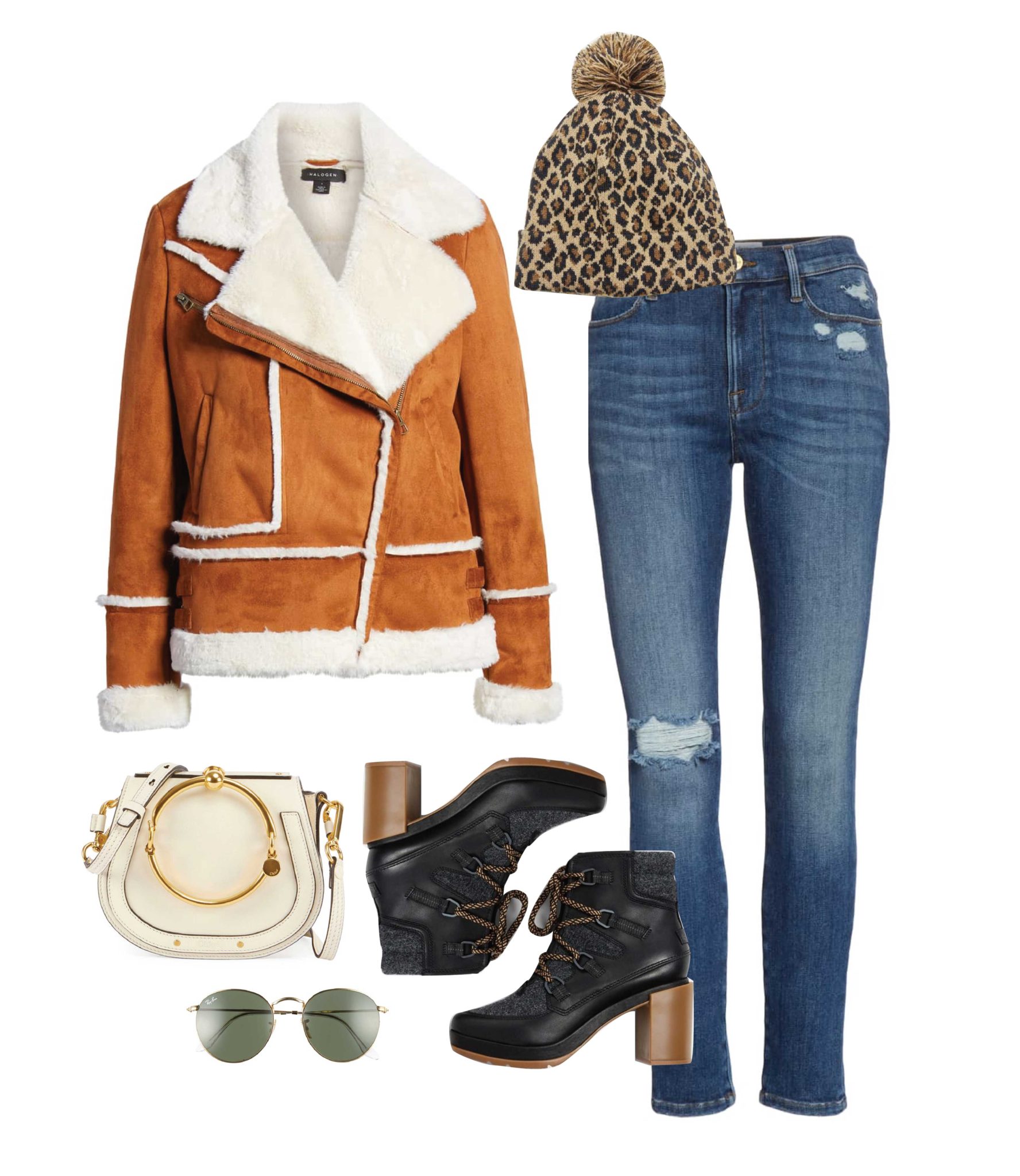 Casual Fall Outfits You'll Wear on Repeat by popular San Francisco fashion blog, The Girl in the Yellow Dress: image of various fall clothing and accessories.