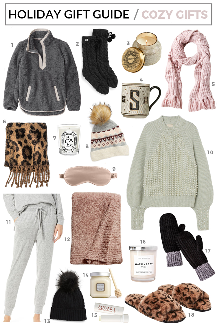 Holiday Gift Guide: Cozy Gifts 