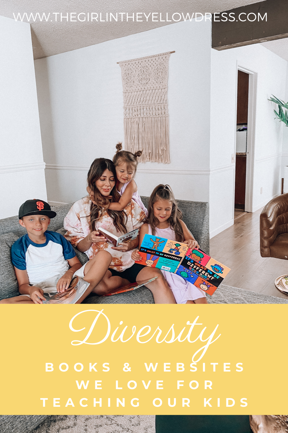 Diversity: The books and websites we love for teaching our kids. www.thegirlintheyellowdress.com